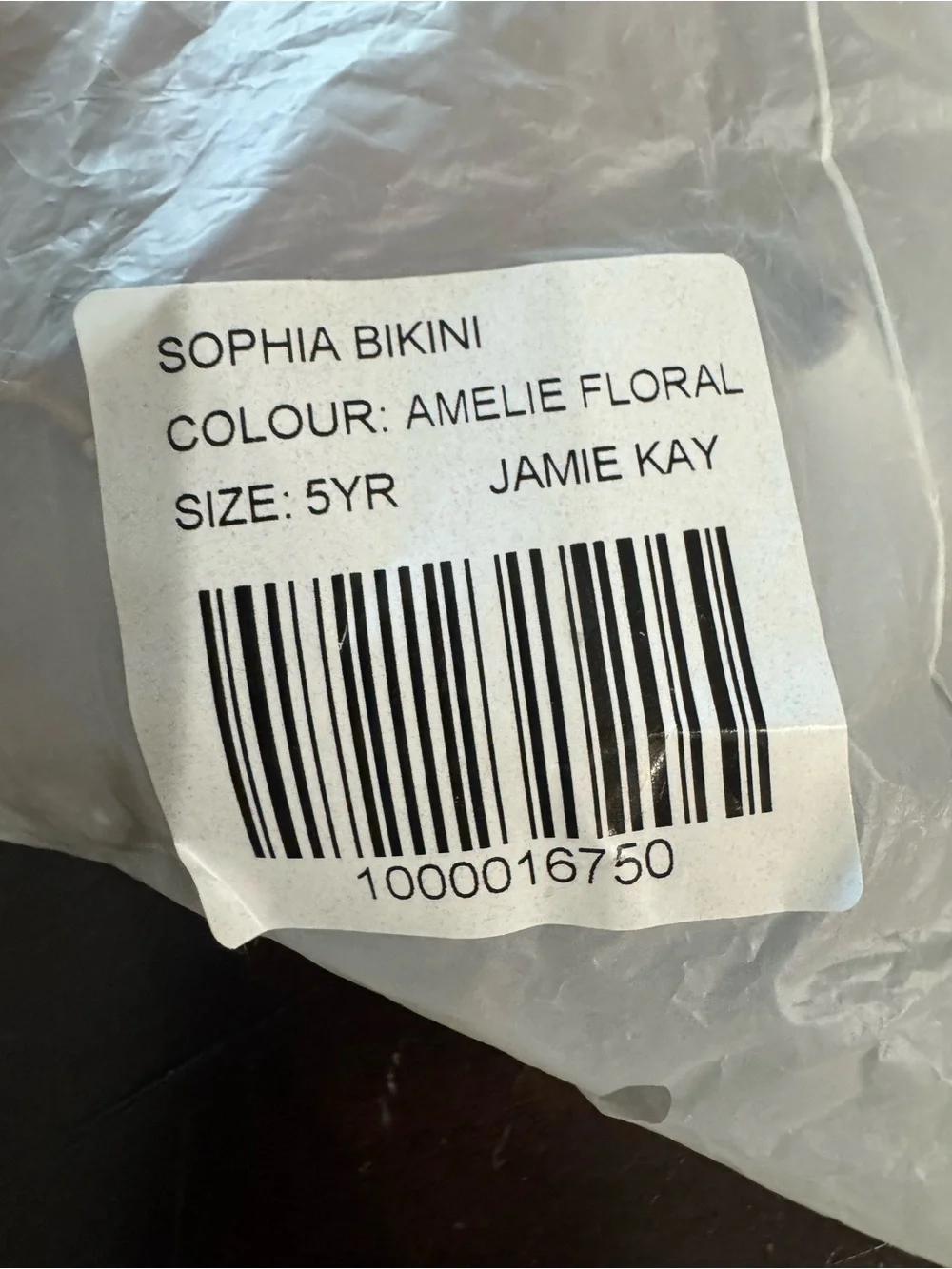 NWT - Jamie Kay Sophia Bikini - Amelie Floral - 5 yr